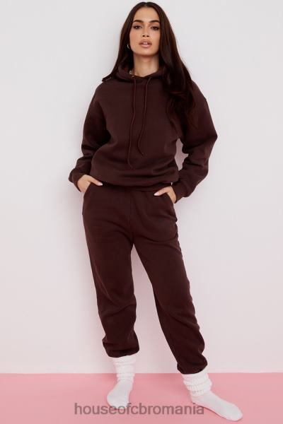 îmbrăcăminte House of CB pantaloni de jogging sky chocolate la spate X4F68975