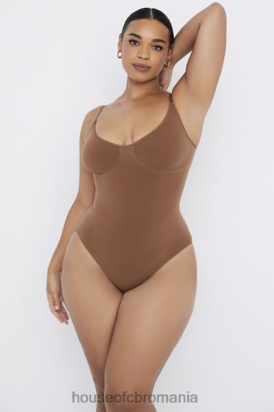 îmbrăcăminte House of CB Sculpting mocha body complet scurt X4F681272