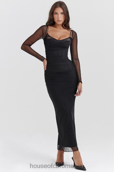 îmbrăcăminte House of CB rochie maxi neagra katarina X4F68147