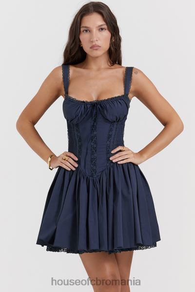 îmbrăcăminte House of CB rochie mini corset blumarin francez pietra X4F68157